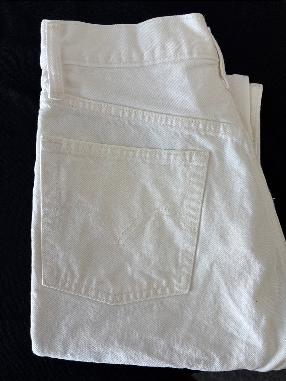 Levi’s White Denim Jeans - W25